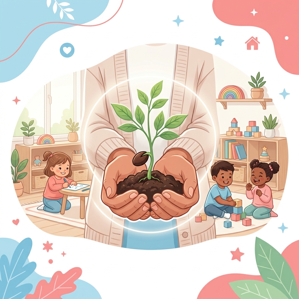 Nurturing Care Concept Illustration